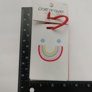 Luggage Tag Rainbow Smile Baggage Suitcase travel vacation